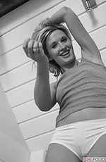 Supermodel glamour picture girl folio